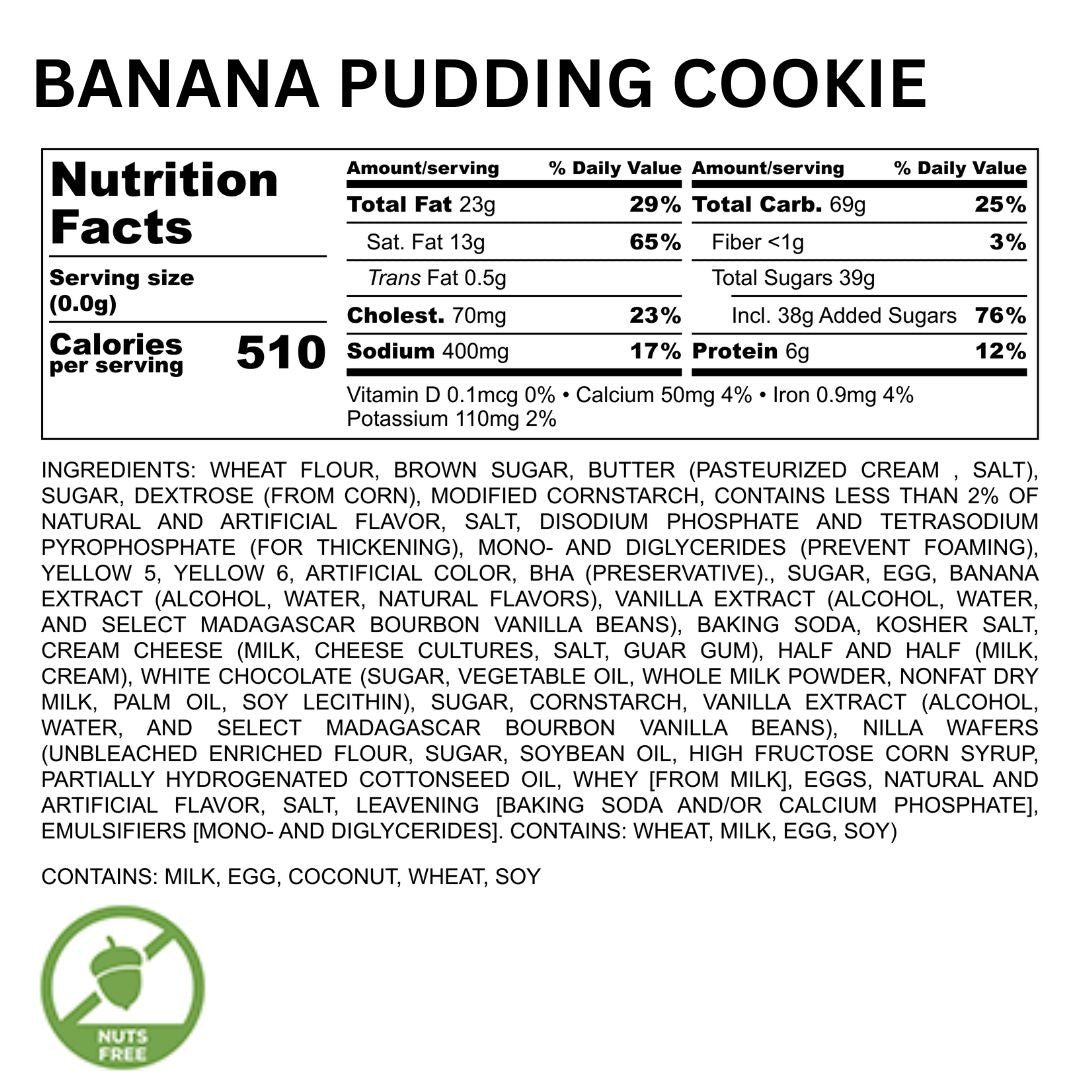 Banana Pudding - LOCAL PICK UP ONLY