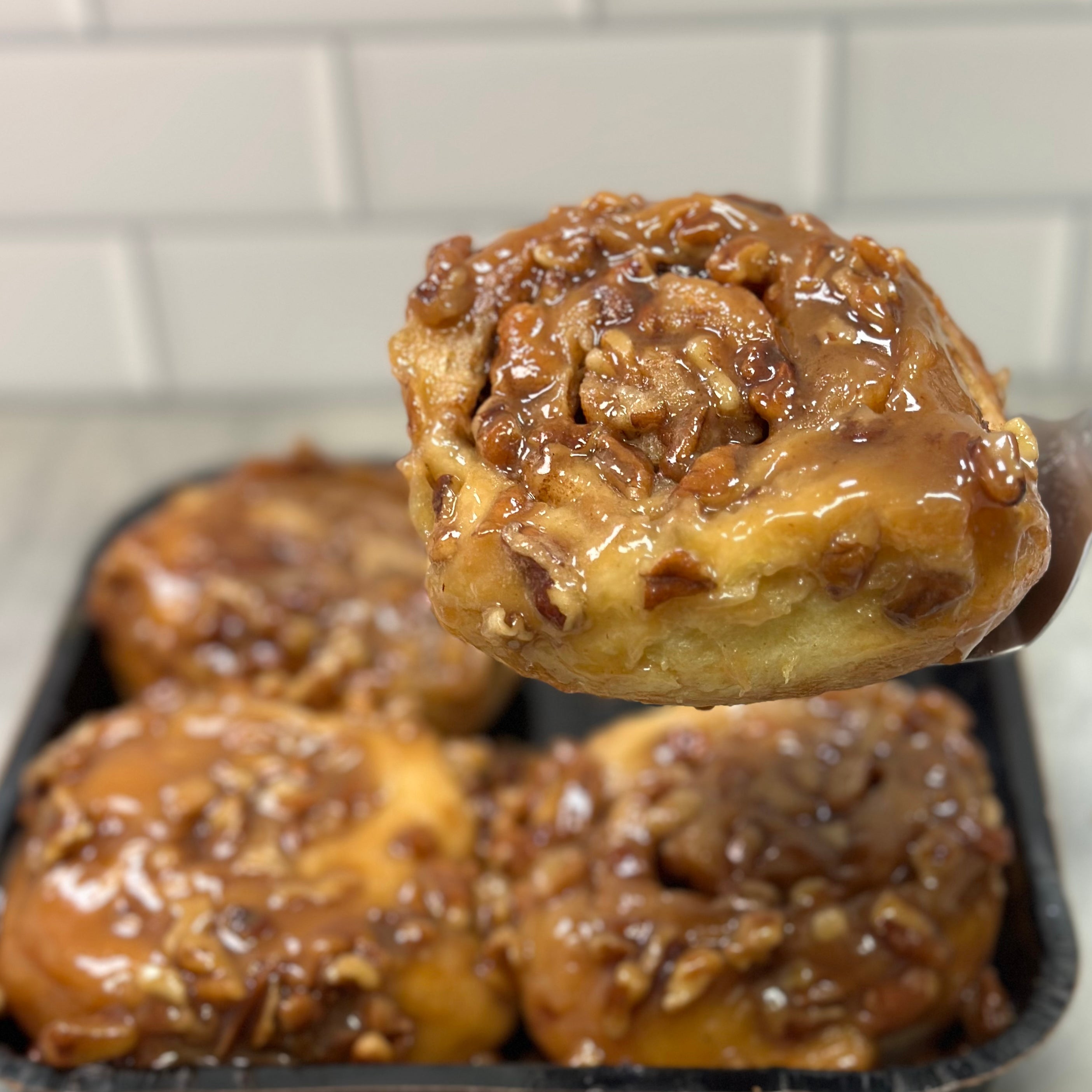 Sticky Maple Pecan Rolls (PREORDER FOR LOCAL PICK UP ONLY) - 4-Pack